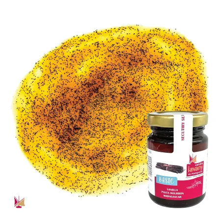 LAVANY Vanilla Paste - Glass jar - Net weight 125 g